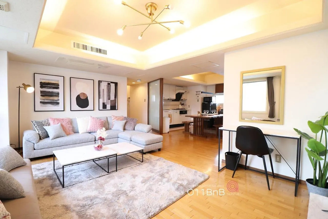 公寓 Nk Bld7F Sapporo 3Ldk 3Br 1 Floor 1 Room