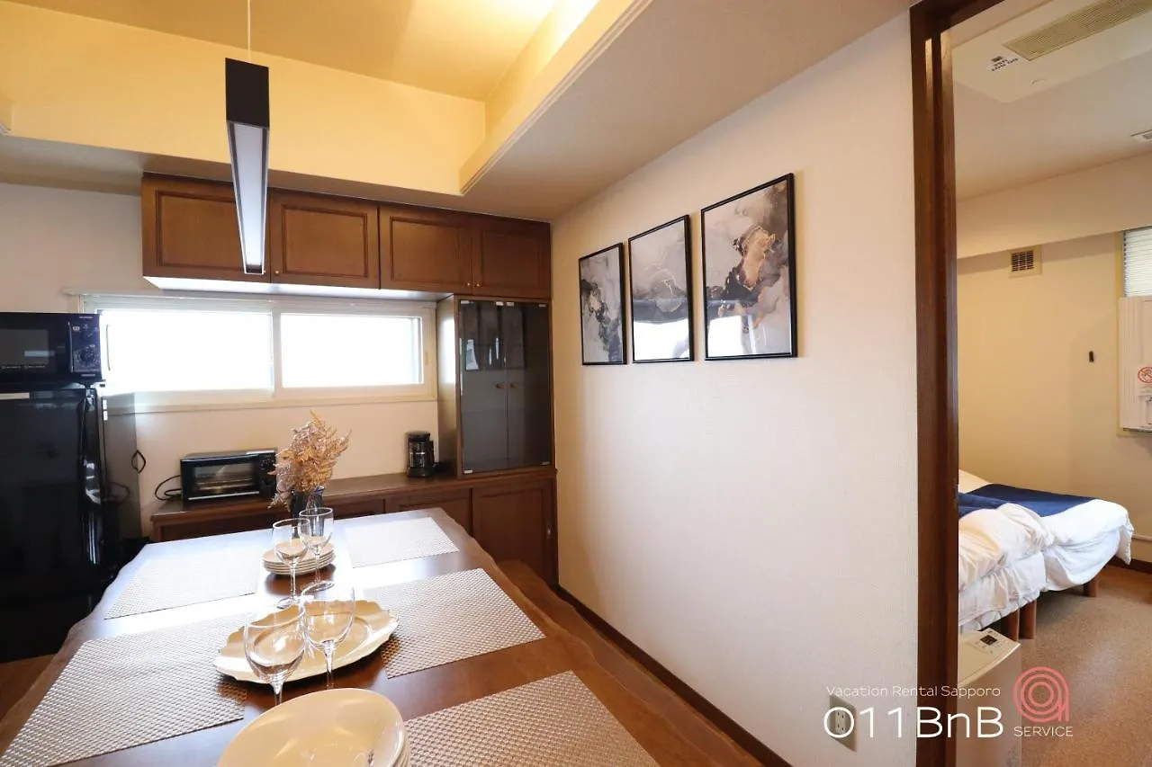Apartment Nk Bld7F Sapporo 3Ldk 3Br 1 Floor 1 Room